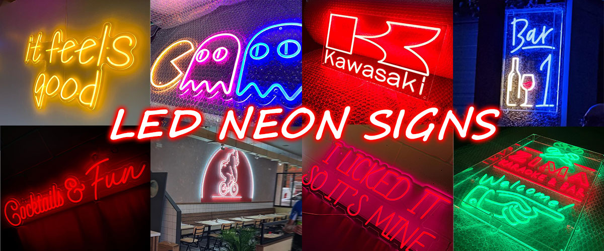 Bespoke LED Neon signs in Sheffield