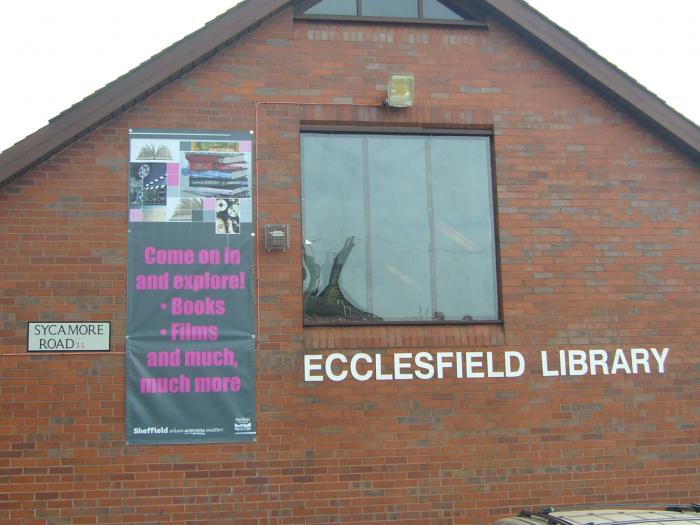 Ecclesfield Library - Printed Banners