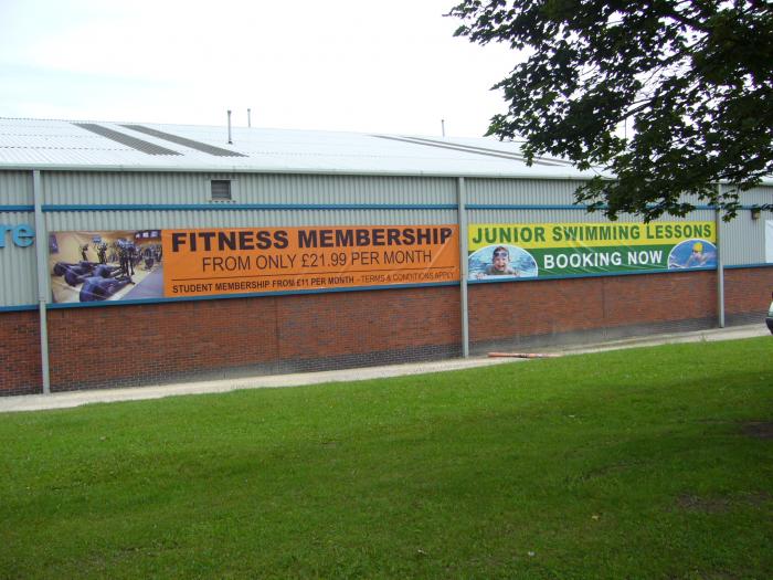 The Graves Tennis & Leisure Centre - Printed Banner