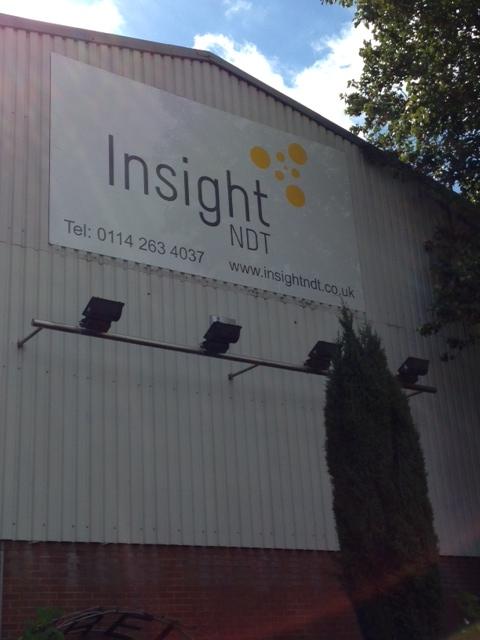Insight NDT Unit Sign