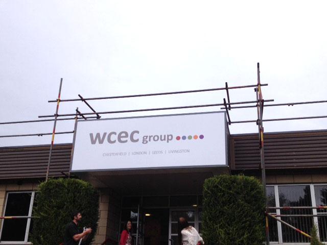 WCEC Group external signage