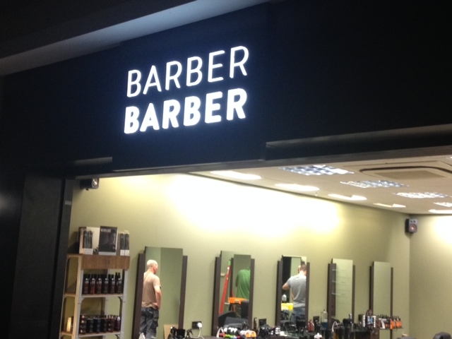 Barber Barber Salon Sign