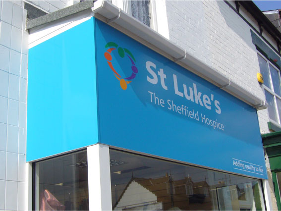 St Luke's Hospice Signage