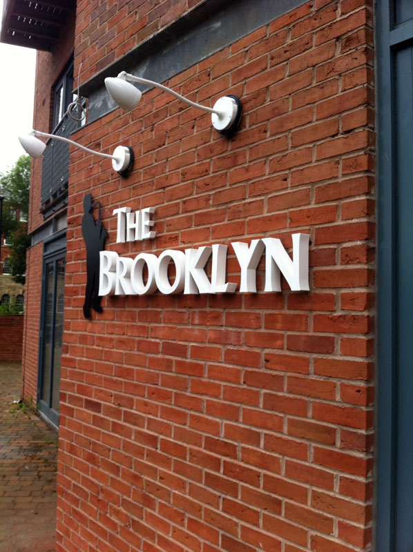 The Brooklyn - Restaurant Signage, Shop Signs Sheffield